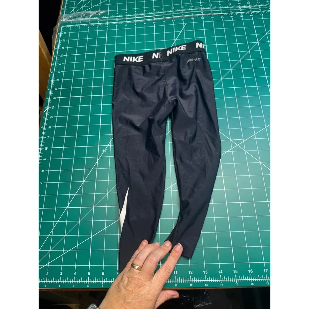 Nike Dri-FIT Toddler Girls Navy Blue Athletic Leggings 3T F330-023
